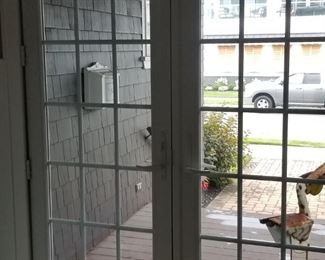 Entry door - fixed panel and door