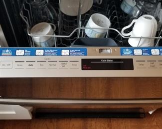 BOSCH dishwasher with stainless steel interior