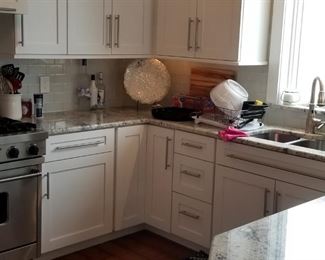 Plenty of kitchen cabinets