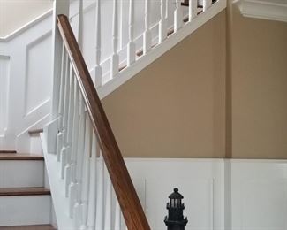 Stairs and railing