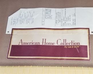American Home Collection sofa & loveseat by La-Z-Boy