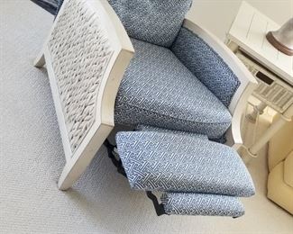 Recliner made in USA by Sam Moore, a division of Hooker Furniture 