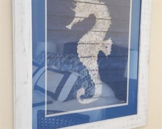 Sea horse art