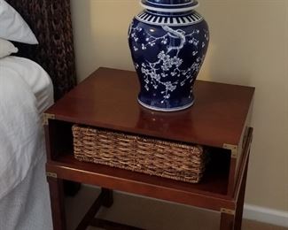 Lane nightstand; table lamp - two available