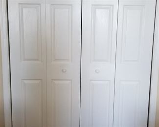 Closet bifold doors