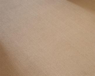 Wall to wall carpet sold by the room - clean and nice