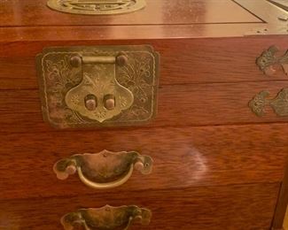 Mid century Chinese jewelry box, $100 