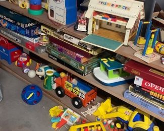 Vintage Fisher Price toys