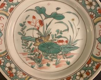K'ang Hsi (1662-1722) plate, 8"d, Henry Moog Atlanta $400