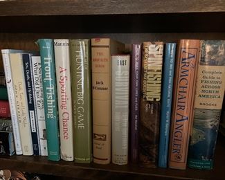 Very nice assortment of wildlife, fishing, outdoors books