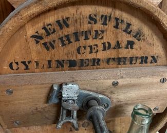 Cedar churn