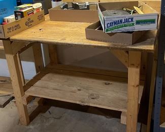 two work benches
