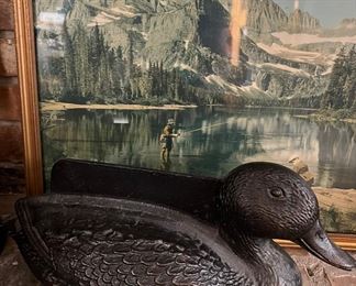 cast iron book scraper by Dotson Co. 