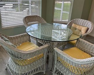 Lexington Wicker Dinette Set