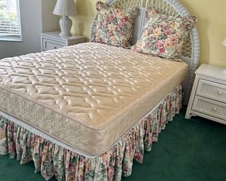 Queen Mattress, Box Spring, Frame