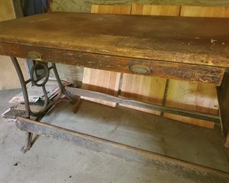 Vintage drafting table