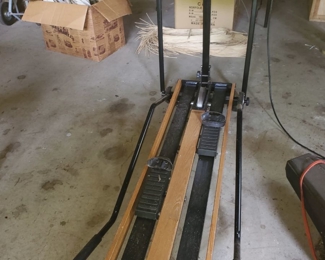 Vintage Ski Exercise machine