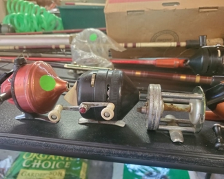 Vintage fishing rods