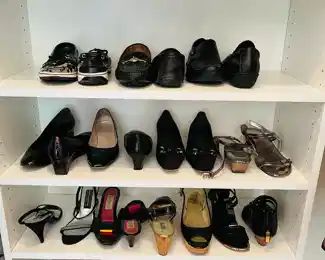 Shoes sizes 8, 8 1/2 and 9
Including Stuart Weitzman, Coach and Clark 