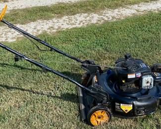 Poulan Pro Self Propelled Lawn Mower • Has Bagger • Recently Serviced • Runs Great • PoulanPro Briggs Stratton Engine Adjustable FWD was $80 Saturday. Just 40 dollars Sunday!