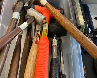 Hammers: Snap-On, Bell System…normal hammers starting @ $1