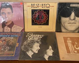 BTO, some autographed LP’s, Ian Hunter 