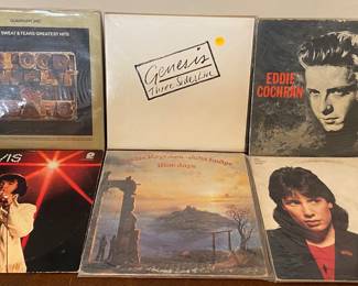 Quadraphonic Blood, Sweat & Tears, Genesis (Phil Collins), Elvis Presley, Eddie Cochran 
