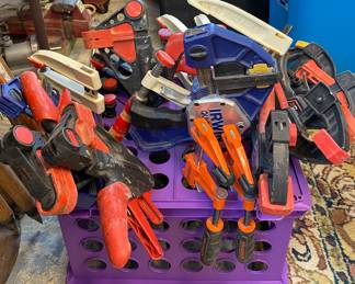 Over twenty clamps….just 6 bucks each day one price.