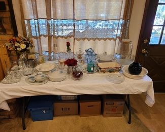 Vintage Dishes/Crystal
