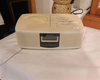 Vintage Sony Alarm/Radio/CD
