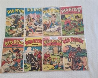 Red Ryder Comic Books