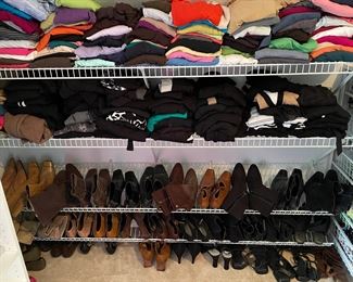 More clothes, boots, and shoes
