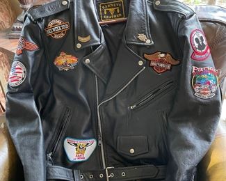 Great Harley Davidson leather jacket 
