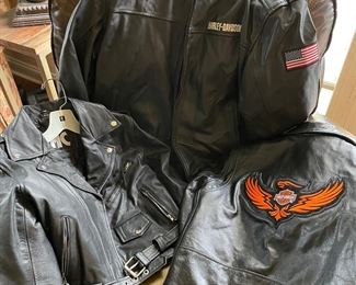 More Harley leather