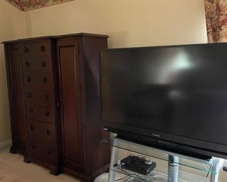 Wardrobe and TV