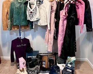 Rock Revival, Miss Me, Harley Davidson and Other Name Brand Clothing