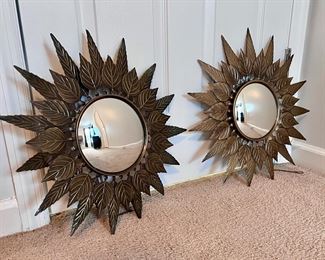 Starburst / Flower Wall Mirrors