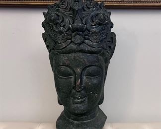 Large Buddha Head Statue