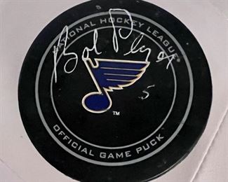Autographed / Signed Hockey Puck