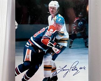Autographed/signed hockey photo
