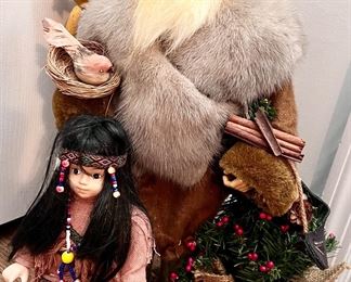 Karen Didion, Santa with real fur