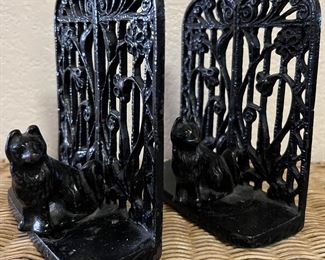 Vintage Iron Bookends