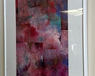 Lindner, Thelma Bohn "Color Illusion" Traditional Watercolor