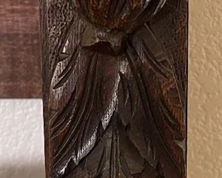 Antique Shelf w Fabulous Carvings