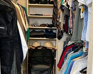 Men's Clothing, Shoes, etc. 