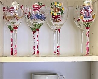 Handpainted Glassware