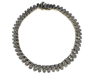 14kt Yellow Gold Diamond Bracelet