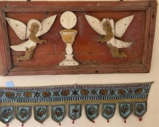 Folk art angels