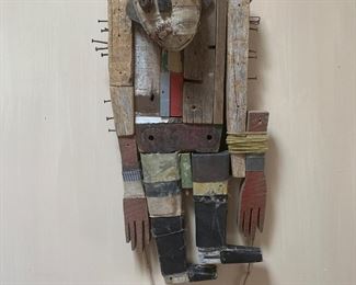 Bill Skrips folk art sculpture