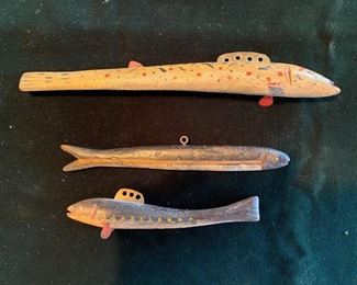 Vintage fishing lures
